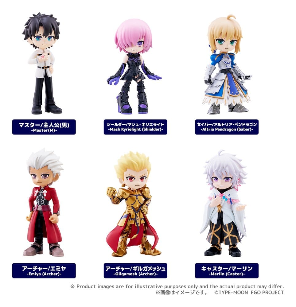 Fate/Grand Order - PalVerse Minifiguren vol.1 Blind Box Display (6) Figur – Bild 11