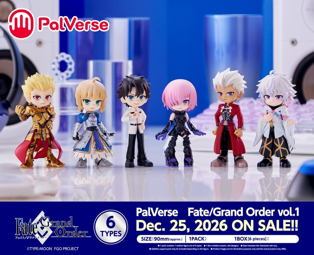 Fate/Grand Order - PalVerse Minifiguren vol.1 Blind Box Display (6) Figur – Bild 17