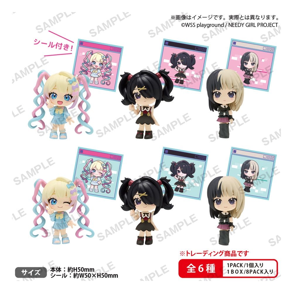 Needy Girl Overdose - Blind Box Display (8) - The Box Rich Minifiguren Collection – Bild 1