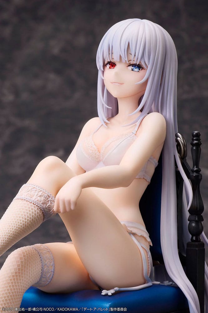 Date A Live - Date a Bullet PVC Statue 1/7 White Queen – Bild 5