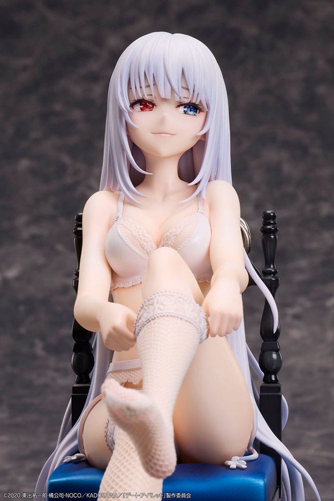 Date A Live - Date a Bullet PVC Statue 1/7 White Queen – Bild 6