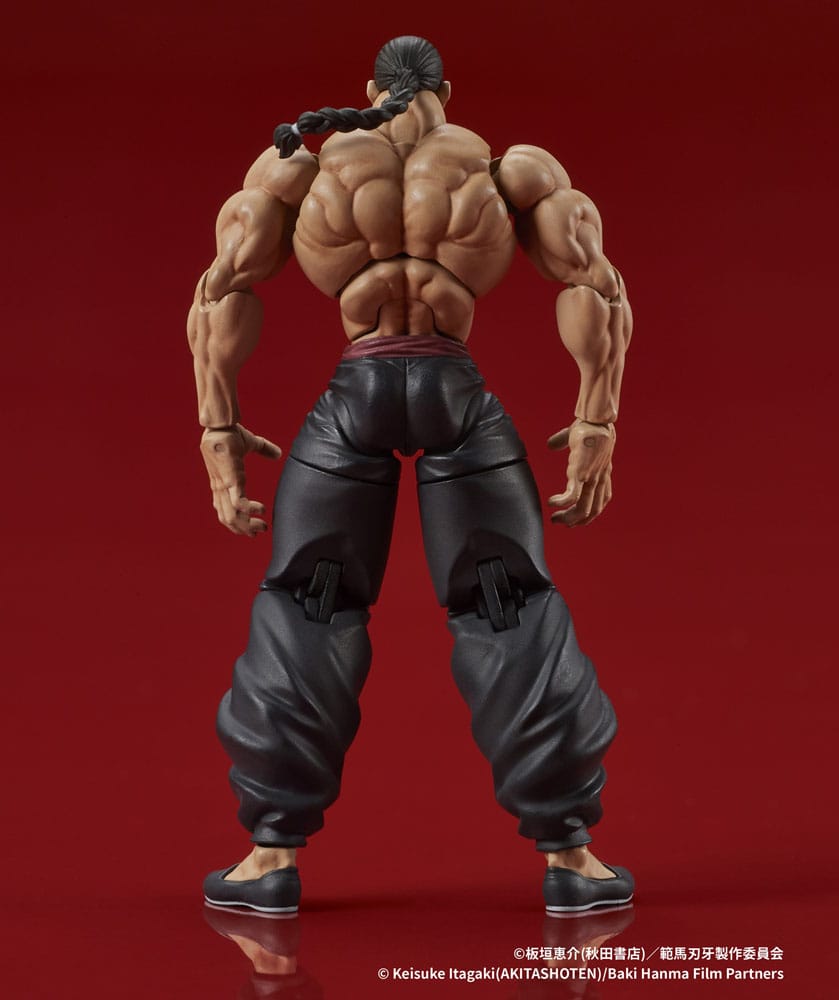 Baki - Hanma Digaction Actionfigur Retsu Kaioh Figur – Bild 4
