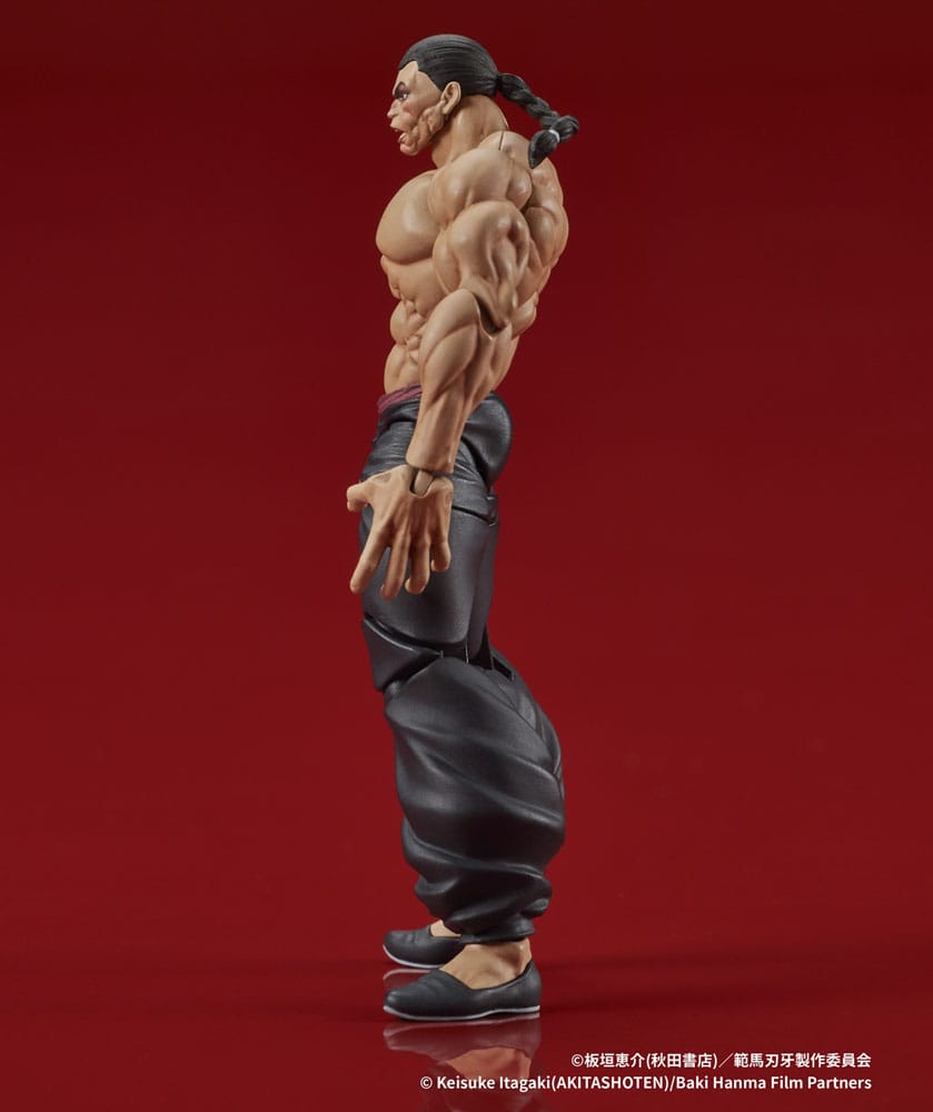 Baki - Hanma Digaction Actionfigur Retsu Kaioh Figur – Bild 5