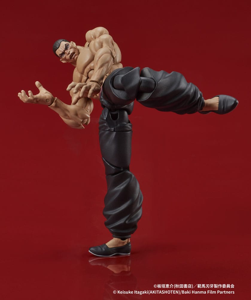 Baki - Hanma Digaction Actionfigur Retsu Kaioh Figur – Bild 6