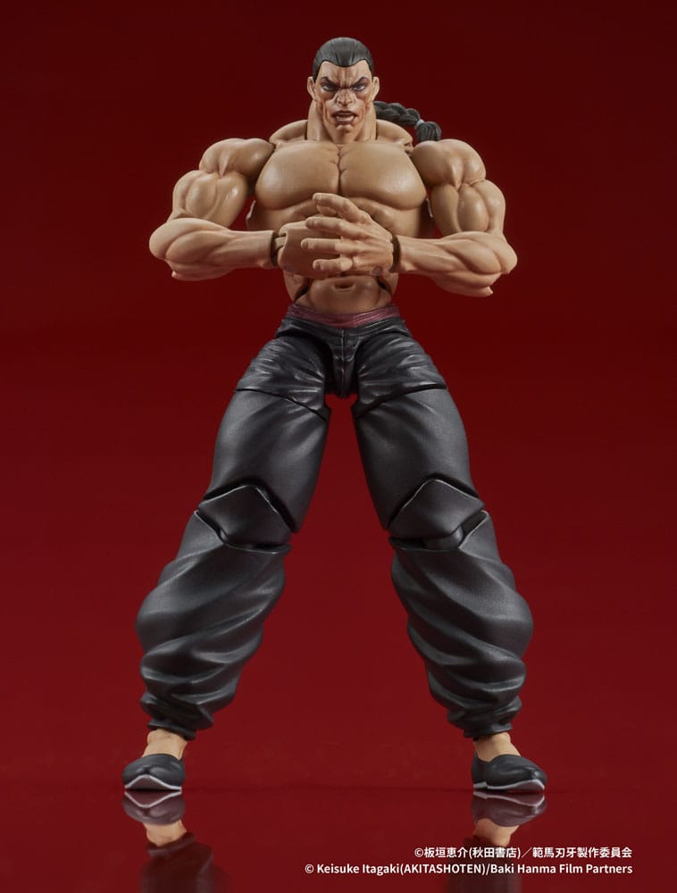 Baki - Hanma Digaction Actionfigur Retsu Kaioh Figur – Bild 7