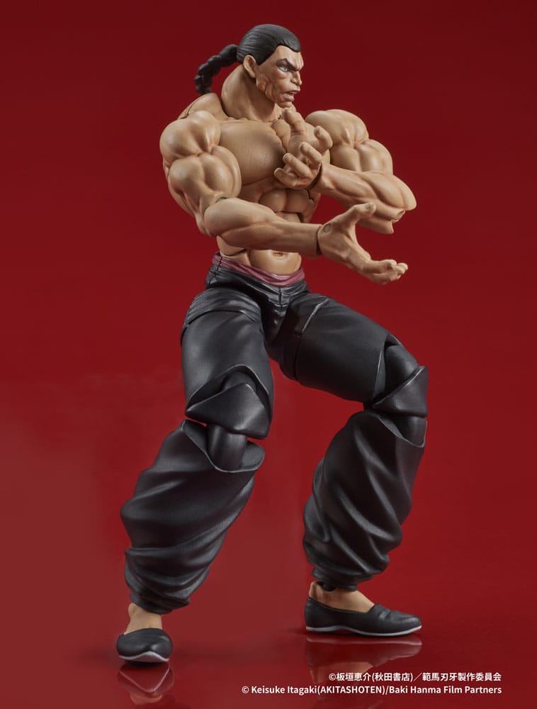 Baki - Hanma Digaction Actionfigur Retsu Kaioh Figur – Bild 8