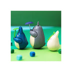 Mein Nachbar Totoro Figur mit rundem Boden Big Totoro with leaf 7 cm – Bild 10