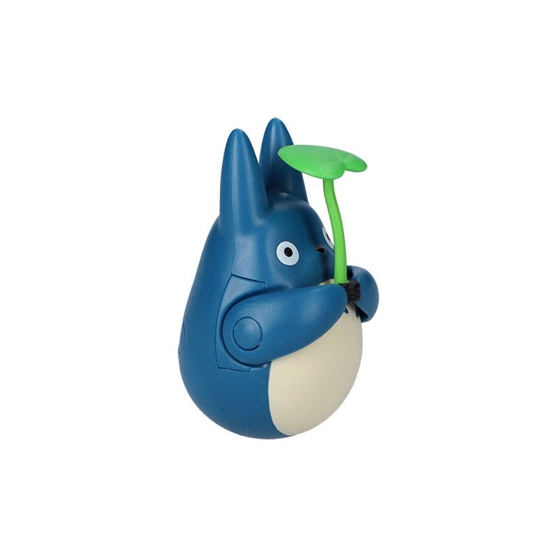 Mein Nachbar Totoro Figur mit rundem Boden Mid Totoro with leaf 6 cm – Bild 7