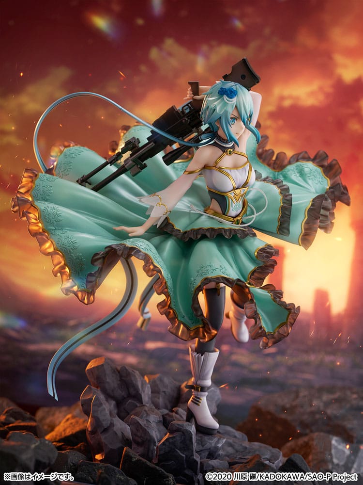 Sword Art Online - PVC Statue Sinon Crystal Dress Ver. 1/7 Scale - SHIBUYA SCRAMBLE – Bild 11