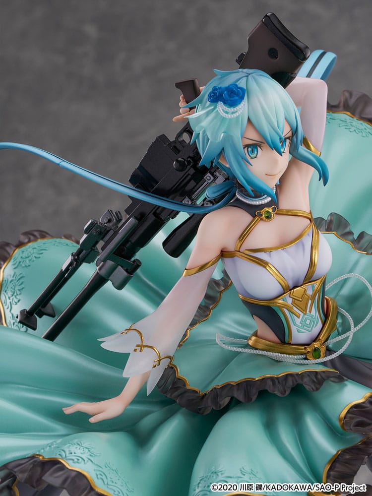 Sword Art Online - PVC Statue Sinon Crystal Dress Ver. 1/7 Scale - SHIBUYA SCRAMBLE – Bild 8