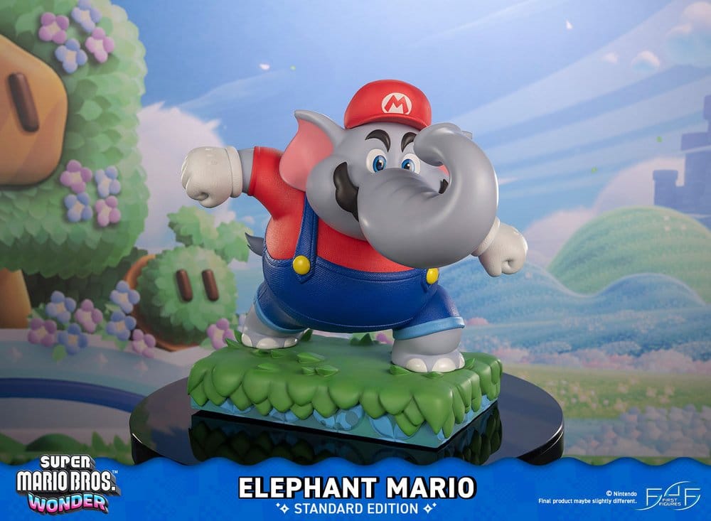 Super Mario - Elephant Mario Standard Edition - Bros. Wonder Resin – Bild 19