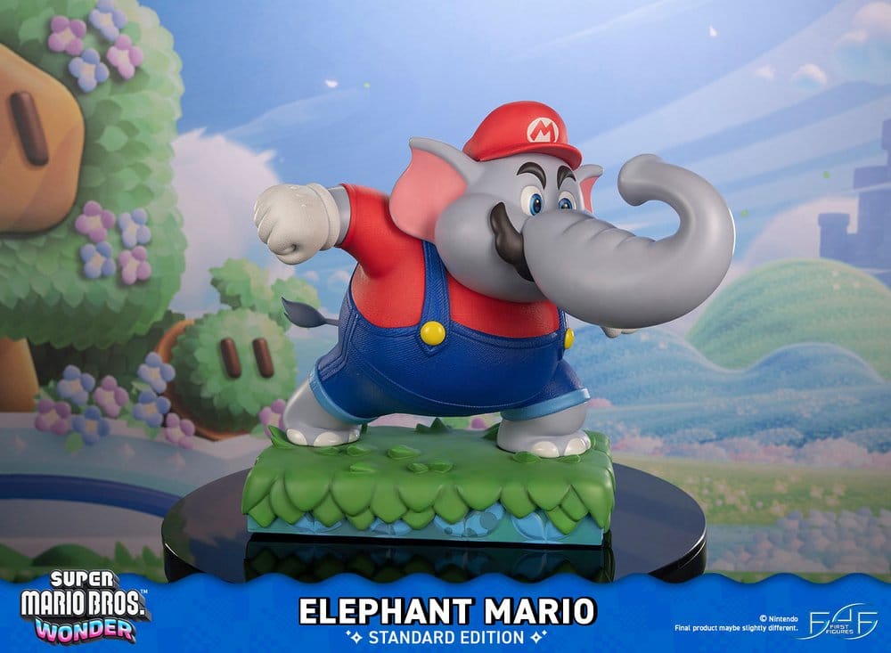 Super Mario - Elephant Mario Standard Edition - Bros. Wonder Resin – Bild 20