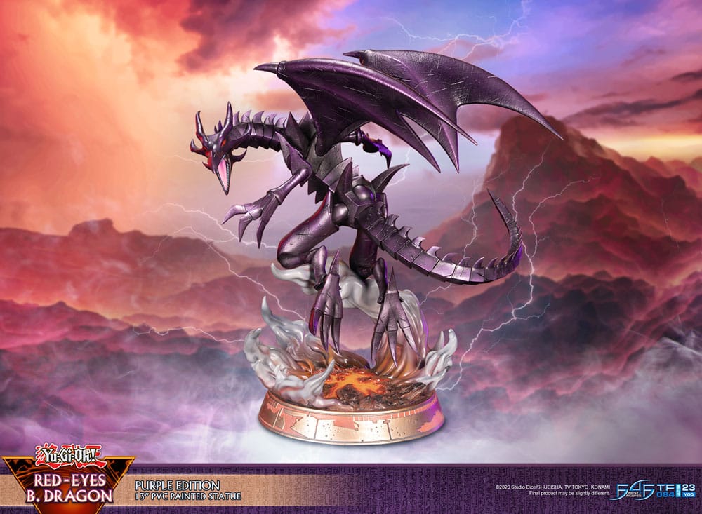 Yu-Gi-Oh - Red-Eyes B. Dragon Purple Colour - ! – Bild 14