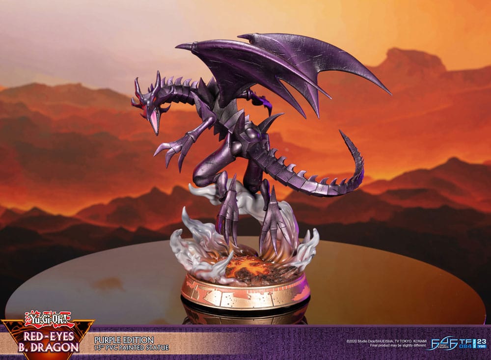 Yu-Gi-Oh - Red-Eyes B. Dragon Purple Colour - ! – Bild 22