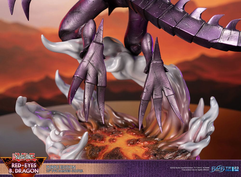 Yu-Gi-Oh - Red-Eyes B. Dragon Purple Colour - ! – Bild 3