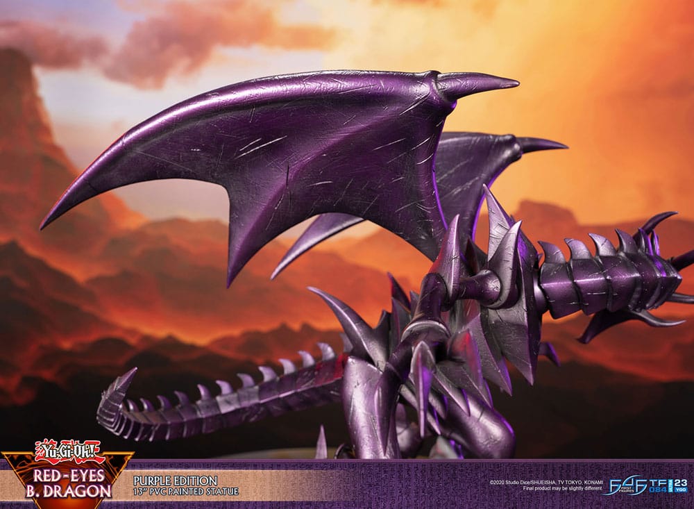 Yu-Gi-Oh - Red-Eyes B. Dragon Purple Colour - ! – Bild 5