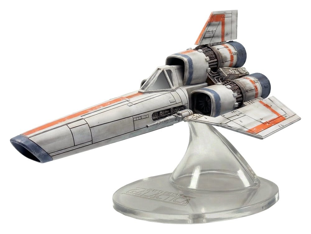 Battlestar Galactica - Actionfigur mit Fahrzeug Colonial Viper Mk & Lieutenant Boomer Figur – Bild 1