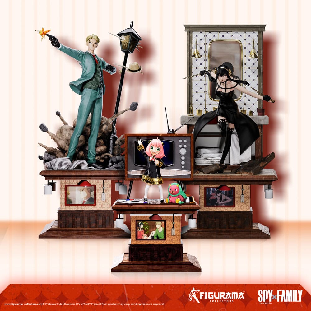 Spy x Family - Set Loid, Yor, Anya 1/8 Scale - Elite FigumiZ – Bild 1