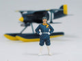 Studio Ghibli - Porco Rosso Model-Kit mit Figur 1/48 Curtiss R3C-0 Seaplane & Curtis – Bild 1