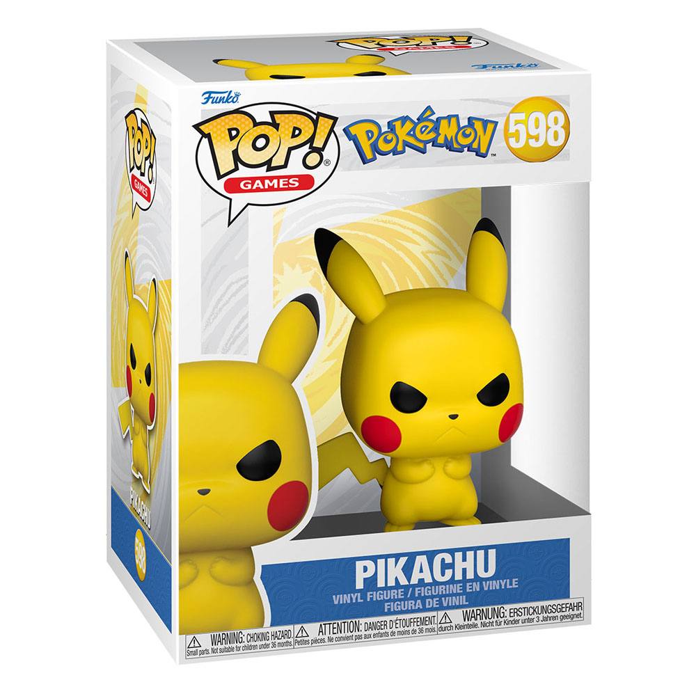 Pokémon - Grumpy Pikachu (EMEA) - POP! Games Vinyl – Bild 2