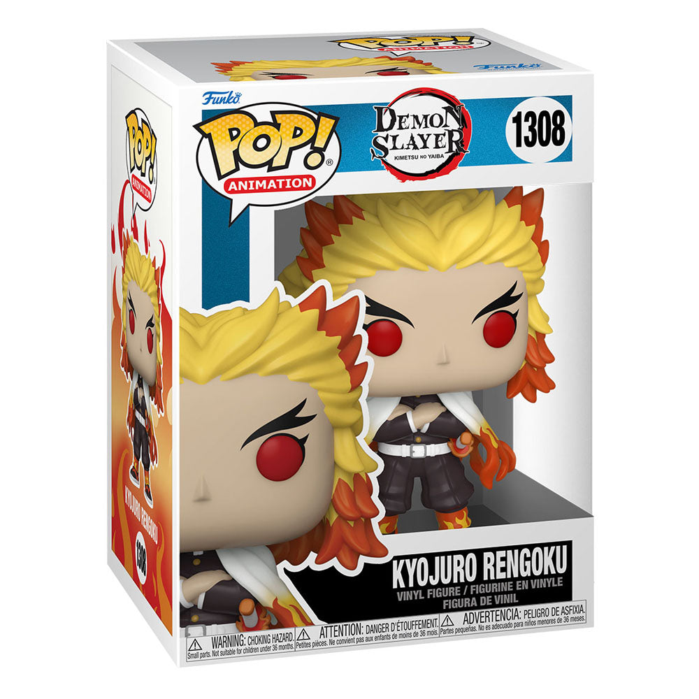 Demon Slayer: Kimetsu no Yaiba - Demon Slayer POP! Animation Vinyl Figur Rengoku – Bild 2
