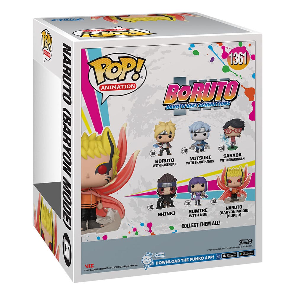 Naruto - Boruto - Naruto Next Generations Super Sized POP! Vinyl Figur Baryon Naruto – Bild 3