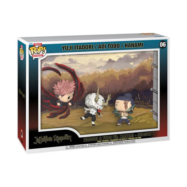Jujutsu Kaisen - POP Moments Vinyl Figuren Itadori & Todo vs Hanami Figur – Bild 2