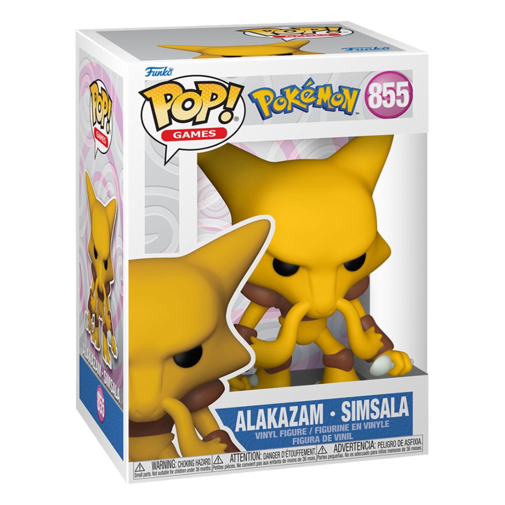 Pokémon - Alakazam (EMEA) - POP! Games Vinyl – Bild 2