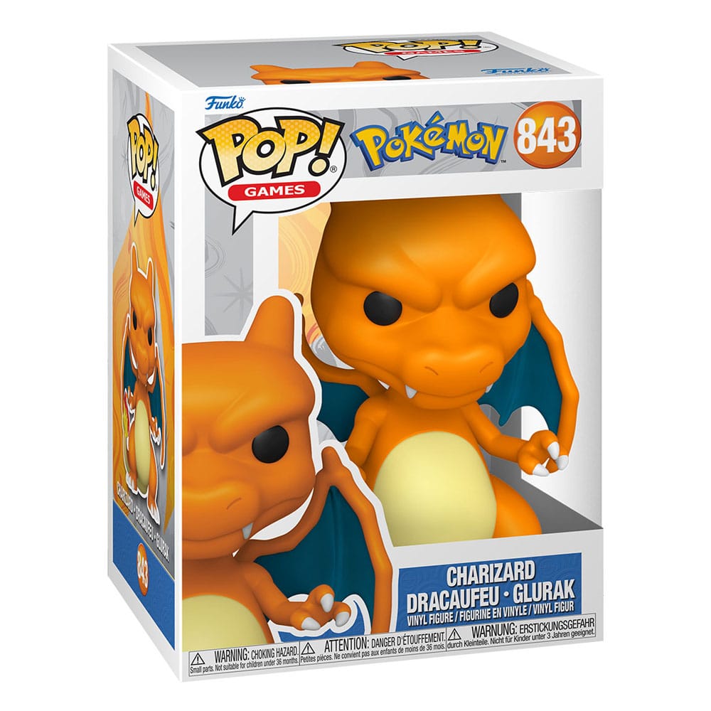 Pokémon - Charizard (EMEA) - POP! Games Vinyl – Bild 2