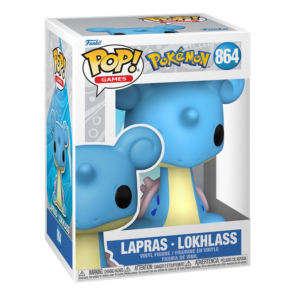 Pokémon - Lapras (EMEA) - POP! Games Vinyl – Bild 2