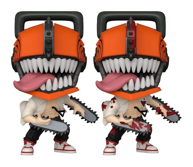 Chainsaw Man - POP! Animation Vinyl Figuren Chainsaw Man w/CH(BD) 9 cm Sortiment (6) Figur – Bild 1