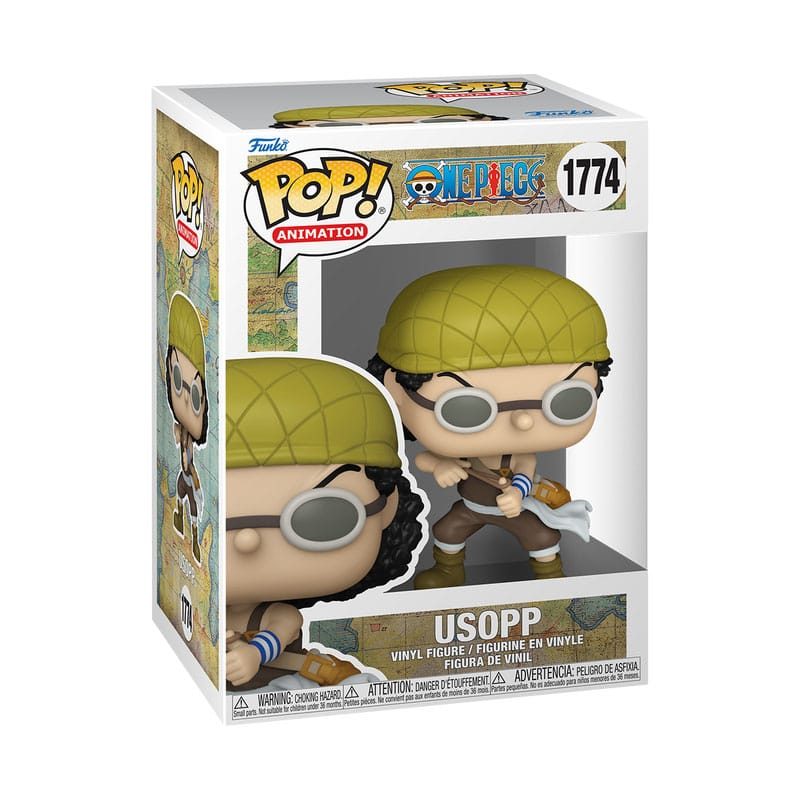 One Piece - POP! Animation Vinyl Figuren Usopp (Refresh) Figur – Bild 2