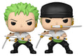 One Piece - POP! Animation Vinyl Figuren Zoro (Refresh) w/Ch 9 cm Sortiment (6) Figur – Bild 1