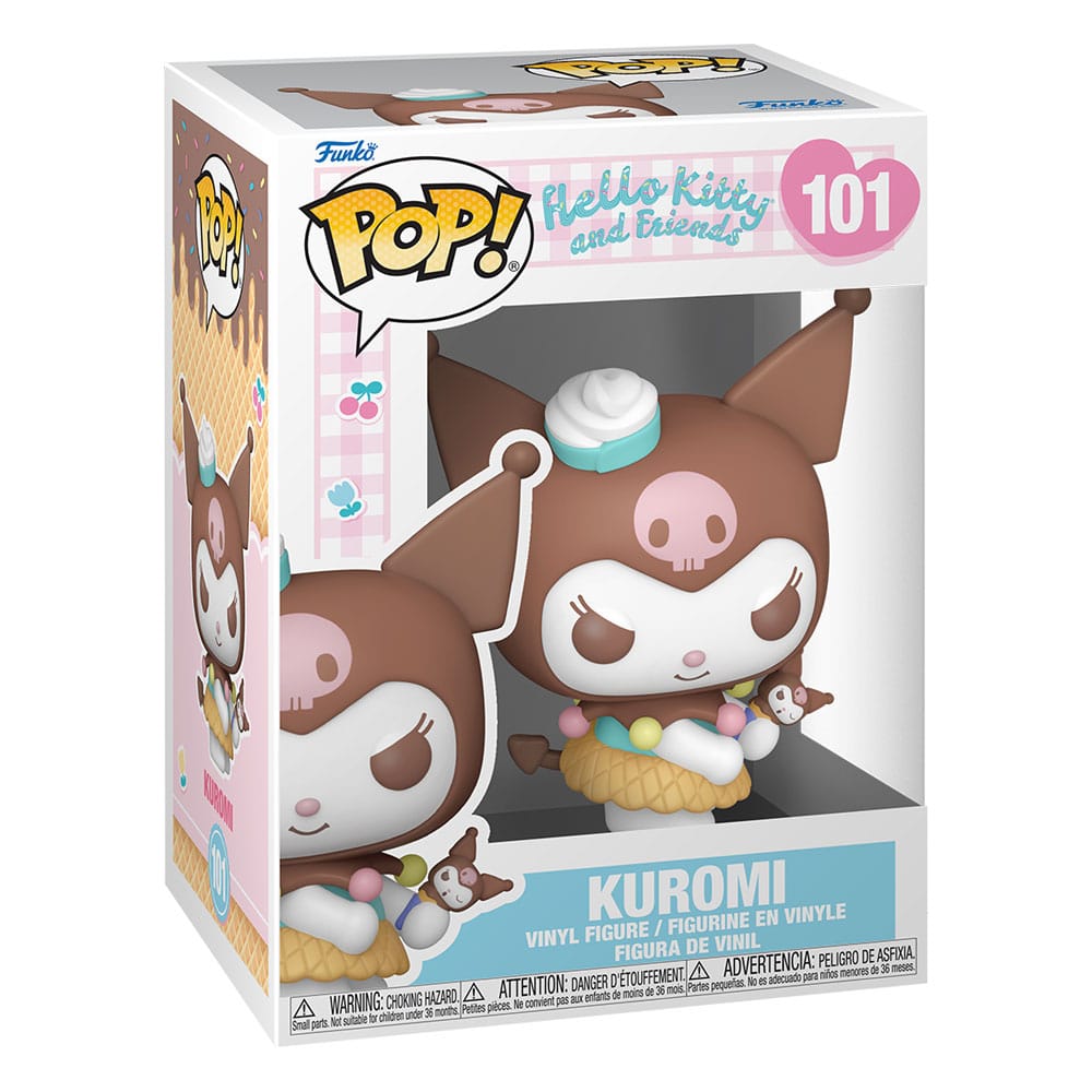 Hello Kitty - Sanrio POP! Animation Vinyl Figur Hello Kitty- Kuromi(IC) – Bild 2