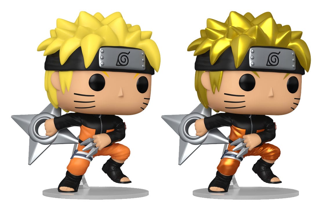 Naruto - Naruto(Shrkn) w/CH 9 cm Sortiment (6) - POP! Animation Vinyl – Bild 1
