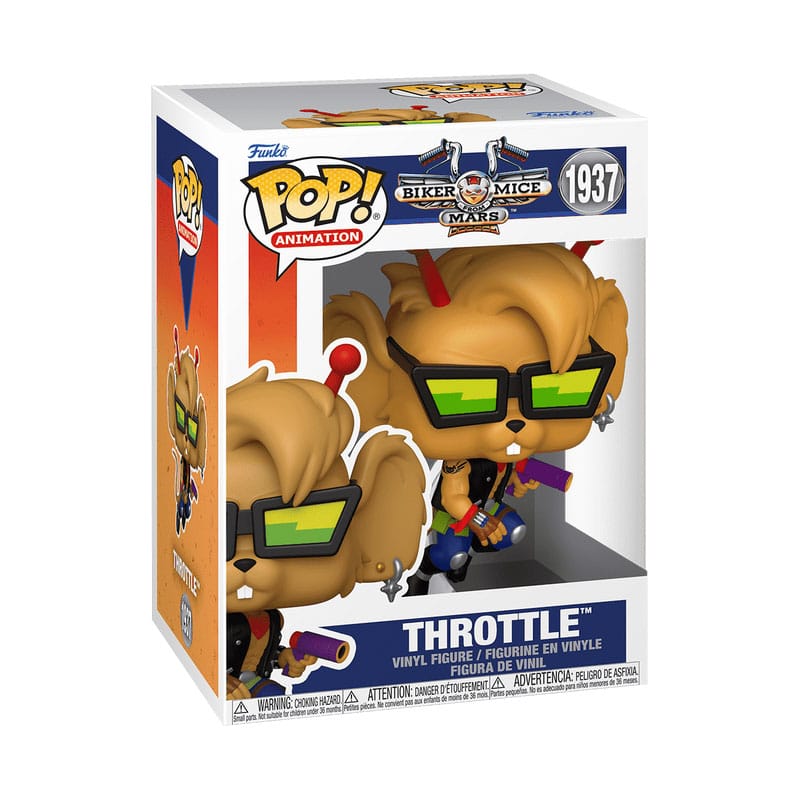 Biker Mice From Mars - Throttle - Pop! Animation Vinyl – Bild 2
