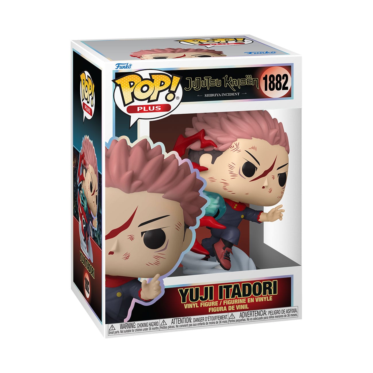 Jujutsu Kaisen - POP! Plus Animation Vinyl Figuren Yuji Itadori Figur – Bild 2