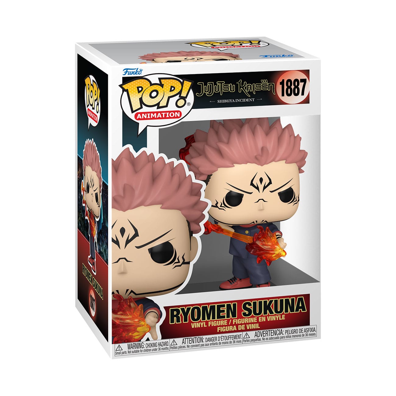 Jujutsu Kaisen - POP! Animation Vinyl Figuren Sukuna (Fire Arrow) Figur – Bild 2