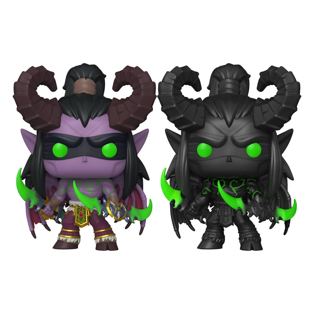 World of Warcraft - Illidan w/CH 9 cm Sortiment (6) - POP! Games Vinyl – Bild 1