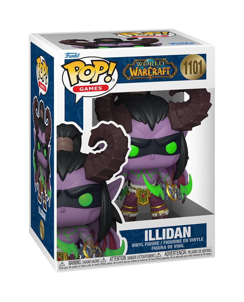 World of Warcraft - Illidan w/CH 9 cm Sortiment (6) - POP! Games Vinyl – Bild 2