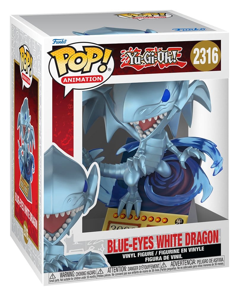 Yu-Gi-Oh - Blue Eyes Dragon - ! POP! Premium Vinyl – Bild 2