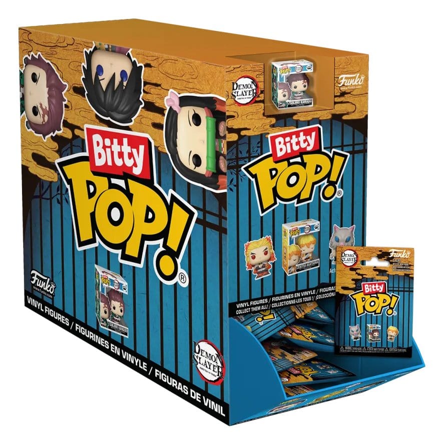 Demon Slayer: Kimetsu no Yaiba - The Movie Bitty POP! Vinyl Figuren 2 cm Display (32) Figur – Bild 1