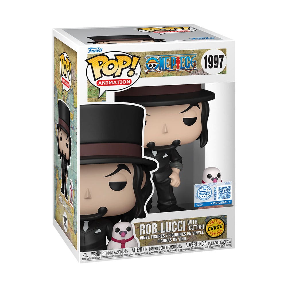 One Piece - *heo Exclusive Edition* One Piece POP!&Buddy Animation Vinyl Figuren Rob Lucci with Hattori w/Chase 10 cm Sortiment (6) – Bild 4
