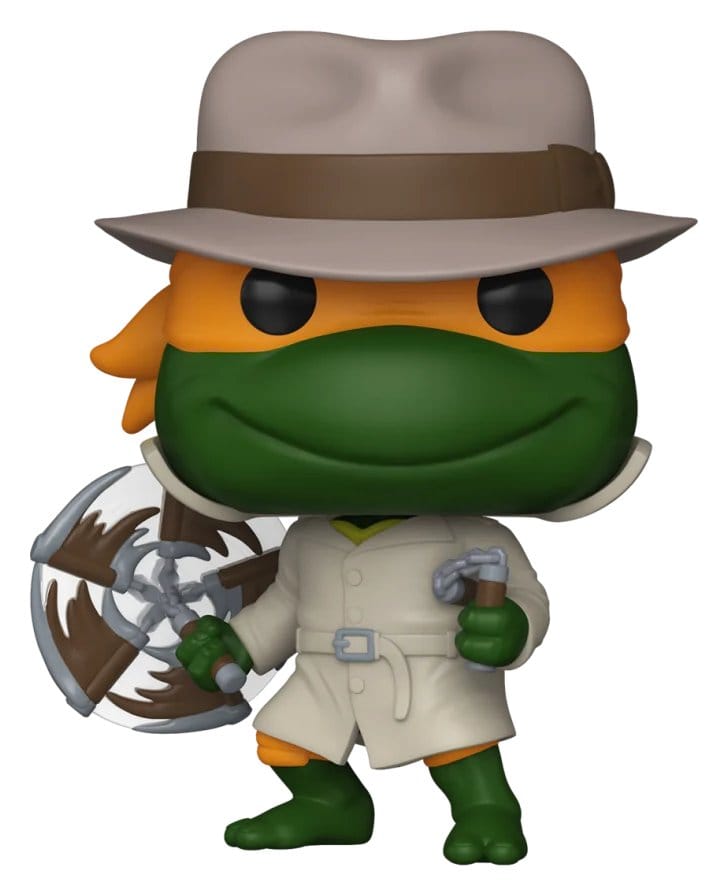 Teenage Mutant Ninja Turtles - Michelangelo in Trenchcoat Exclusive - Pop! Television Vinyl – Bild 1