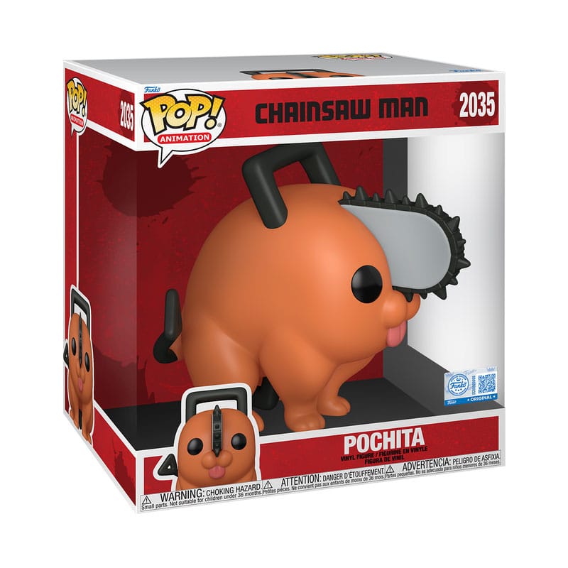Chainsaw Man - Pochita - Super Sized Jumbo POP! Vinyl – Bild 2