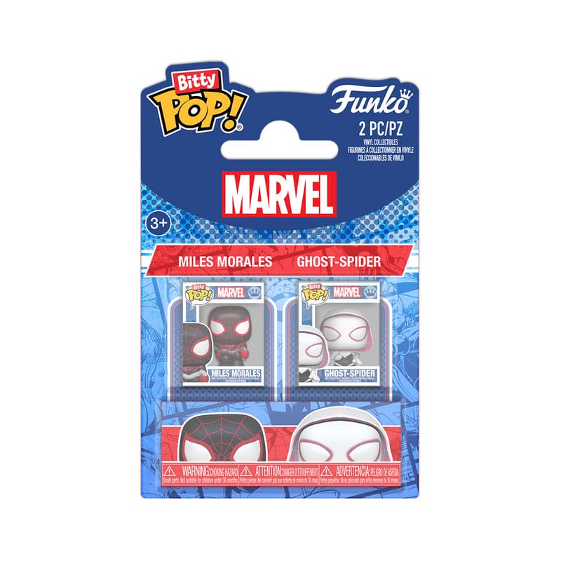 Spider-Man - Bitty POP! Vinyl Figuren 2er-Pack MilesM&SGwen Figur – Bild 1