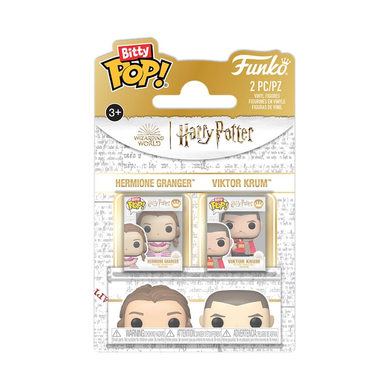 Harry Potter - Bitty POP! Vinyl Figuren 2er-Pack Hermione & Krum Figur – Bild 1