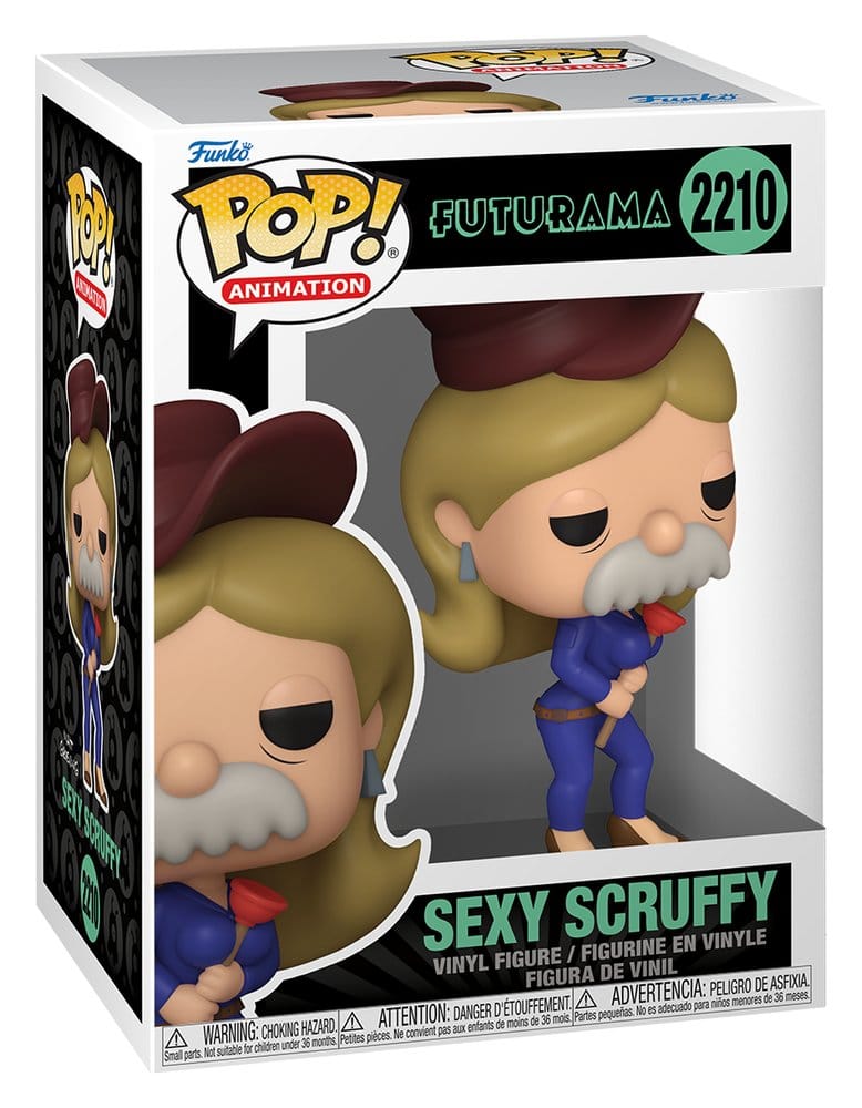 Futurama - Sexy Scruffy - Pop! Animation Vinyl – Bild 2