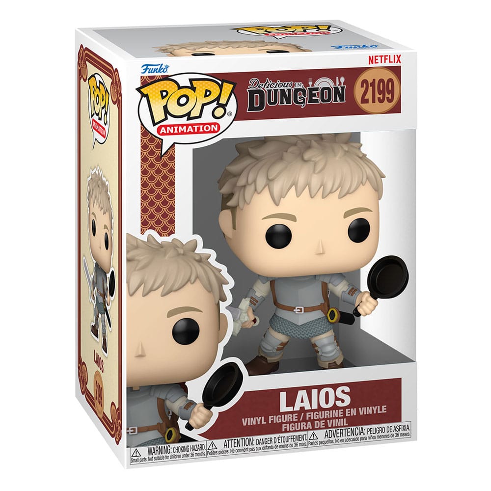 Delicious in Dungeon - POP! Animation Vinyl Figuren Laios with Chase 9 cm Sortiment (6) Figur – Bild 3