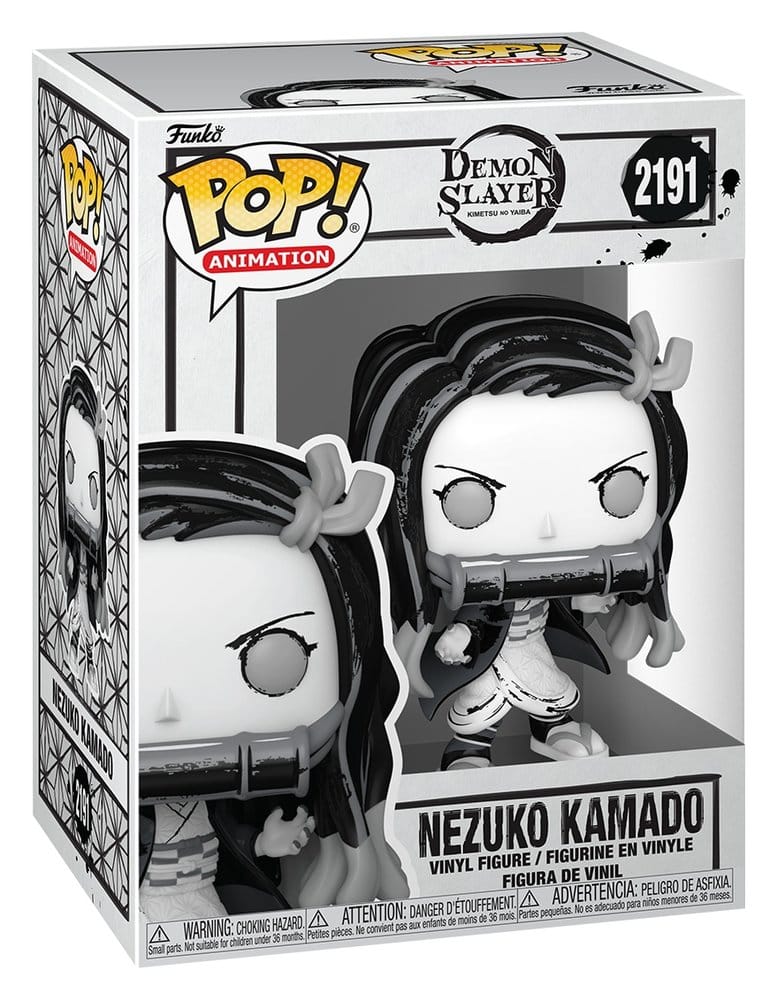 Demon Slayer: Kimetsu no Yaiba - POP! Animation Vinyl Figuren Nezuko(Sumi-Ink) Figur – Bild 2
